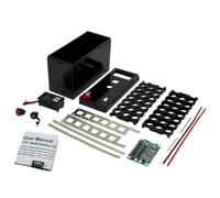 Aundhegrtt Kit de Caja de Batería 12V 3S7P 18650 DIY Caja 12V+3X7 Soporte 18650+3S 40 Níquel con Pantalla de Voltaje Banco de Energía Dual-USB A