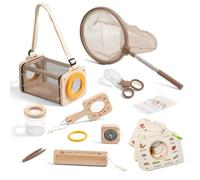 Aundhegrtt Kit de Exploración de la Naturaleza para Niños Colección de Captura de Insectos Caja de Observación de Insectos