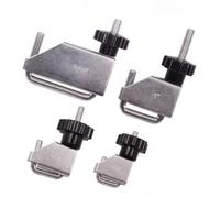 Aundhegrtt Kit de Herramientas de 4 Piezas de Abrazaderas para Tuberías de Fluidos en Forma de U, Abrazaderas para Mangueras de Freno de Refrigerante de Transferencia de Vacío