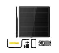 Aundhegrtt Kit Solar para Placa de Desarrollo con Caja Impermeable para Meshtastic/MeshCore con Nodo de T114 Sin Batería 868MHz