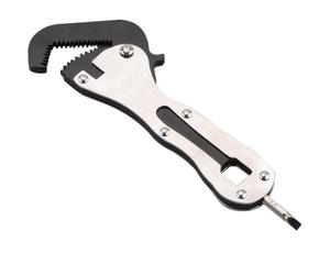 Aundhegrtt Llave de Sostenimiento Herramienta Manual Multifuncional de Tubo Corto Autoajustable Multifuncional de Sostenimiento de Tubo