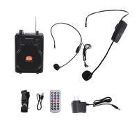 Aundhegrtt Micrófono Inalámbrico Bluetooth Portátil Recargable de 48 W y 2,4 G para Profesores, Ideal para la Formación de Profesores de Canto.