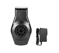 Aundhegrtt Mini Enfriador de Acuario, Ventilador Pequeño para Pecera, Ventilador de Refrigeración para Acuario con Viento de Gran Angular para Peceras de 20 litros, Enchufe Europeo