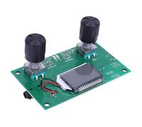 Aundhegrtt Módulo Receptor de Radio FM Estéreo Digital con Pantalla LCD, Placa de Circuito de Modulación de Frecuencia Estéreo, Mini Sintonizador de Audio.