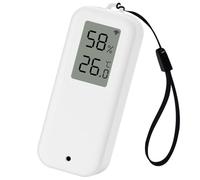 Aundhegrtt Monitor de Humedad y Temperatura WiFi, Higrómetro Termómetro Inteligente, Sensor de Temperatura Zigbee para Automatización del Hogar y Monitoreo Remoto.