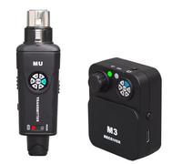 Aundhegrtt Monitor In-Ear Inalámbrico 2.4G de Monitoreo Inalámbrico Portátil con Monitoreo In-Ear en Tiempo Real y Sin Retraso de 2.4G