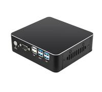 Aundhegrtt N97 Mini PC Ordenador de Escritorio Procesador de Doble Núcleo DDR4 32GB Memoria de Video Mini PC Industrial Enchufe UE