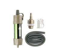 Aundhegrtt Pajita Purificadora de Agua Personal para Camping, Filtro Portátil Adecuado para Suministros de Supervivencia o Emergencia.