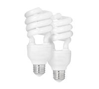 Aundhegrtt Paquete de 2 Luces para Reptiles del Desierto, Bombilla UVA UVB de 26 W, Lámpara Compacta Espiral UVB para Dragón Barbudo de 220 V