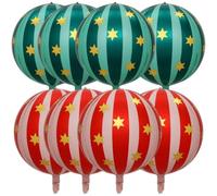 Aundhegrtt Paquete de 8 Globos de 22 Pulgadas para Fiestas Temáticas de Carnaval, Decoraciones para Circos.