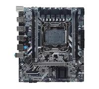 Aundhegrtt Placa Base X99H667 DDR4 LGA 2011-3 Chip H81/B85 Soporta 4X RAM DDR4 M.2 NVME Ethernet Gigabit Placa Base para Juegos X99