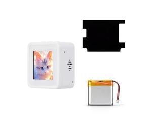 Aundhegrtt Placa de Desarrollo de Pantalla LCD RP2350 con Pantalla de 1.54 Pulgadas, Tipo de Color de 65K, Wi-Fi de 2.4GHz con Soporte para Interacción por Voz.