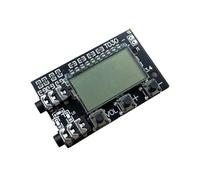 Aundhegrtt Placa Transmisora FM Estéreo con Pantalla LCD Digital, Módulo de Audio Inalámbrico de 2 Canales, 76M-108M [No Es una Radio]