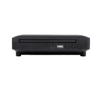 Aundhegrtt Reproductor de Mini DVD 1080P Full HD USB TV Reproductor de Discos CD VCD EVD MP3 RW Home Theatre Control Remoto AV Compatible con Enchufe UE