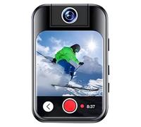 Aundhegrtt Reproductor MP3 Bluetooth con Clip Deportivo, Pantalla Táctil HD, Reproductor de Música Portátil, Grabadora de Video y Voz para Correr y Andar en Bicicleta.