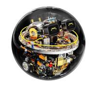 Aundhegrtt Robot Bola Sci-Fi Programable Control Remoto Juguete Electrónico Dinámico Inteligente Regalo Tecnológico para Niños Aprendizaje y Juego Stem, 1PC