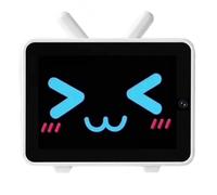 Aundhegrtt Robot de TV con IA XiaoZhi, Pantalla LCD de 3,5 Pulgadas, Cámara 10 en 1 de 5 MP, Micrófono Dual, Reloj Meteorológico, Robot de Chat para Placa de Desarrollo -
