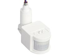 Aundhegrtt Sensor de Movimiento PIR Automático de Infrarrojos DC 24V para Exteriores, Interruptor de Luz LED de Inundación, Detector de Infrarrojos IR B.