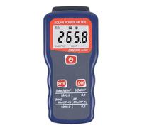Aundhegrtt SM206E-Solar Medidor de Potencia Solar Medidor de Luz Probador de Radiación Solar 360-1100nm Óptico Investigación Solar Prueba de Luz de Vidrio