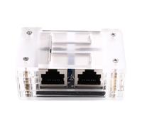 Aundhegrtt Tapa Ethernet Pasiva Throwing Star LAN Tap Pro Réplica de Captura de Paquetes de Red Monitoreo Ethernet