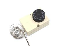 Aundhegrtt Termostato Capilar con Perilla de Control para Electrodomésticos de 50 A 300 °C con Controlador de Temperatura de Perilla Cubierta.