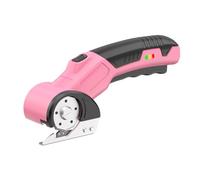 Aundhegrtt Tijeras Eléctricas Inalámbricas - Recargables por USB 2000mAh, Tijeras para Tela para DIY y Costura