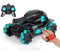 AUNEVN Coche de Control Remoto Gesto Tanque de Inducción Coche Rc 4Wd Lanzamiento Bomba de Agua Stunt Drift Tank 2.4G Rc Vehículo de Carrera Escalada Coche Modelo de Control Remoto Vehículo Todoterren