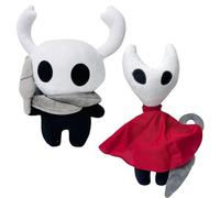 AUNGCSHE 2 Piezas Hollow Knight Peluche, Hollow Knight Silksong Peluche, Holl0w Knight para Fans y Coleccionistas, Cumpleaños, Decoración y Regalo
