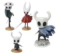 AUNGCSHE 4 PCS Hollow Silksong Figuras, PVC Hollow Knight Figuritas, Figura Anime para Coleccionar, Regalos Decorativos, Decoraciones Carcasas Computadoras