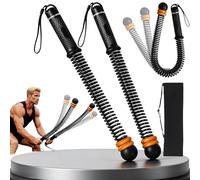 AUNGKWANG Battle Rope, Cuerda de Batalla, Cuerdas de Batalla Sin Cuerda, Resistencia Ajustable Equipo Fitness, para Esculpir Todo el Cuerpo, Cardio y Quema de Grasa