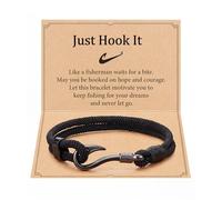 Aunis Just Hook It - Regalos para amantes de la pesca para hombres con tarjeta de mensaje