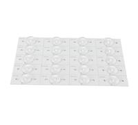 AUNMAS 100 Cuentas LED de Alto Brillo, Placa Base de Aluminio con Eficiencia Energética y Larga Vida útil para Reparación, Diseño y Construcción Duradera de Televisores LED de 32 a 65