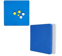 AUNMAS 2 Almohadillas de Espuma para Fondant, tapete de Esponja para moldear Pasteles de Fondant de 12 Agujeros, Pasta de Bricolaje/Flor de azúcar/Goma de mascar/Chocolate/Arcilla para modelar herram