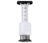 AUNMAS Ablandador de Carne, 30 Agujas de Acero Inoxidable Inyector de Adobo para Filetes Pechuga Pollo Pescado, con Cerradura Segura para Cocina Casera Barbacoa Al Aire Libre