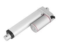 AUNMAS Actuador Eléctrico Lineal 24 V, 150 Mm de, Movimiento en Línea Recta, Accionamiento de Motor Push-pull, 750 N, Alta Resistencia, bajo Nivel de Ruido, IP54 para Automatización del Hogar,
