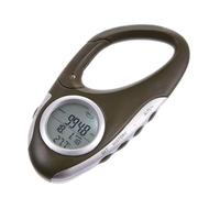 AUNMAS Altímetro Digital Portátil con Medición Métrica Retroiluminada, Barómetro Altímetro Multifunción para Vehículos Recreativos, Senderismo, Camping, Actividades Al Aire Libre (Monitor