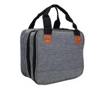 AUNMAS Bolsa de Impresora Fotográfica de Poliéster con Divisor Ajustable y Bolsa con Cremallera Transparente, Estuche de Impresora Portátil, Opción Ideal para Almacenar su CP1500