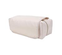 AUNMAS Bolsa de Viaje para Herramientas para el Cabello con Tapete a Prueba de Calor para Planchas, Bolsa de Maquillaje de Tela Oxford, Organizador de Herramientas para Rizador, Secador