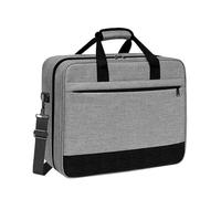 AUNMAS Bolsa para Mezclador de DJ, Estuche de Transporte con Forro de Esponja Que Absorbe los Golpes y Correa Ajustable para el Hombro, para Cables, Auriculares y Accesorios para DJ (Gray)