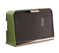 AUNMAS Caja de Almacenamiento para Enrutador WIFI de Gran Capacidad con Tapa, Material PP y PET Ecológico, Moderno y Decorativo, Montado en la Pared para (Cian Tamaño grande