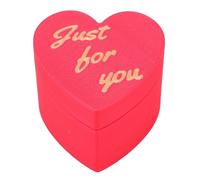 AUNMAS Caja Sorpresa, Caja de Regalo Sorpresa Impresa en 3D Magnética en Forma de Corazón de Plástico para Adorno de Juguete, Regalo de Celebración de Cumpleaños Festivo (labios rojos)