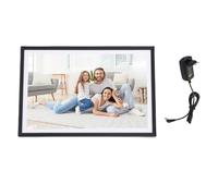AUNMAS Calendario Digital de 10 Pulgadas Tabla de Tareas Planificador de Pared Pantalla Táctil Inteligente Pantalla de Programación Familiar con Sincronización WiFi Modo de (Enchufe de la UE 100-240V)