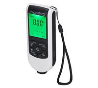 AUNMAS Calibre de Espesor de Recubrimiento, Medidor Digital para la Medición del Espesor de Pintura Automotriz con Función de Cierre Automotriz Portátil (WHITE)