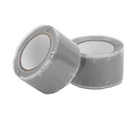 AUNMAS Cinta de Silicona Autofundible Azul, Cinta Impermeable para Reparación de Mangueras con Características de Aislamiento, 1,5 M de Longitud para Tareas de Plomería en el Hogar (GRAY)