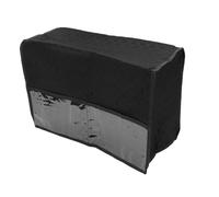 AUNMAS Cubierta Protectora de la Máquina de Coser, Cubierta de Polvo de Almacenamiento Acolchado Plegable con Bolsillos Almacenamiento Organizado a Prueba de Agua para Accesorios de la (Black)