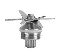AUNMAS Cuchilla de Acero Inoxidable para Licuadora, Repuesto para Batidora 5200, con Borde Dentado Cortante y Rodamiento de Bolas, para Recipientes de 64oz, 48oz, 32oz