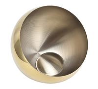 AUNMAS Cuenco de Acero Inoxidable, Azucarero Oblicuo de Acero Inoxidable 304, Bote para Condimentos Pulido, Acabado de Espejo de Doble Capa, Apertura Inclinada, Base Estable para Servir Mesa de