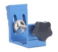 AUNMAS de Plantilla para Agujeros de Bolsillo, Aleación de Aluminio, Ideal para Carpintería Precisa y Juntas de Esquina, Perfecto para Entusiastas y Profesionales del bricolaje.