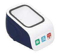 AUNMAS Escáner de Código de Barras QR de Escritorio, Material ABS, Indicaciones de Voz, Ventana Grande para Escaneo Rápido en Comercios Minoristas y Supermercados