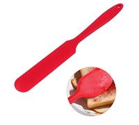 AUNMAS Espátula de Silicona para Tarros, Raspador de Crema Resistente Al Calor, Herramienta Reutilizable para Mezclar Masa de 9,7 X 1,2 Pulgadas para Tarros, Hornear Pasteles, Glaseado, Cocineros